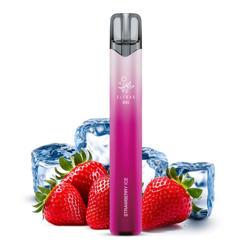 Elfbar 800 | Strawberry Ice | Einweg E-Zigarette 2...
