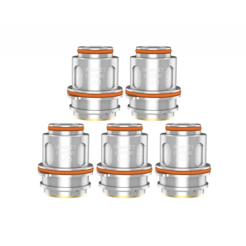5x GeekVape | Zeus M Z1 | 0.4 Ohm Mesh Coil Verdam...