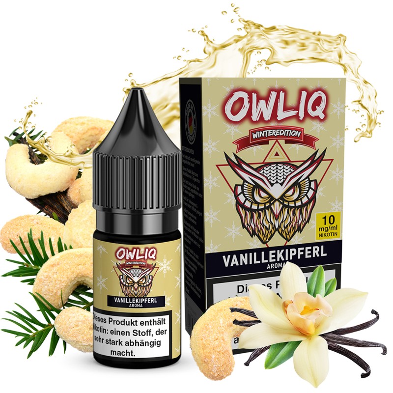 Owliq | Vanillekipferl| Nikotinsalzliquid 10mg