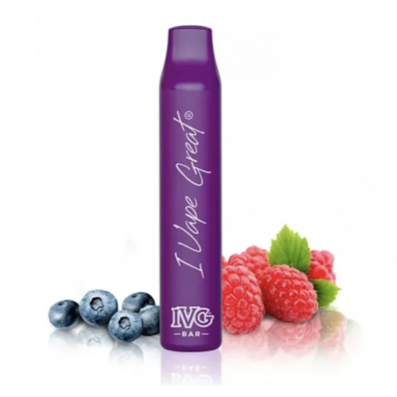 IVG Bar | Blue Sour Raspberry | Einweg E-Zigarette...