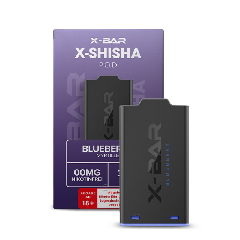 X-Bar | X-Shisha Pod | Blueberry