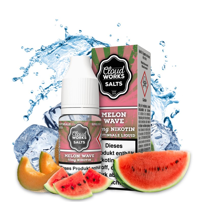 Cloudworks Salts | Overdosed | Melon Wave | Nikoti...