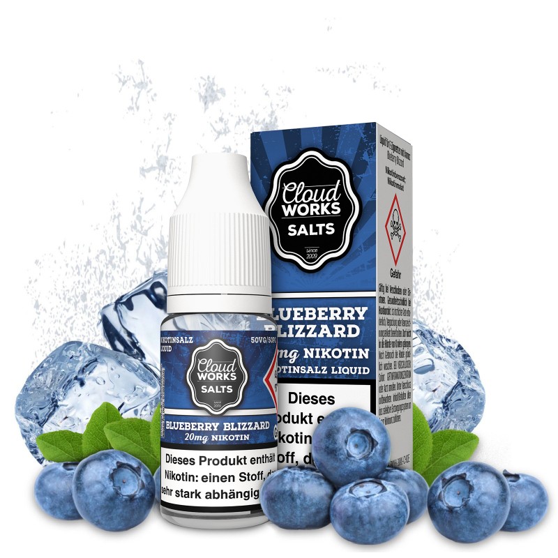Cloudworks Salts | Overdosed | Blueberry Blizzard ...