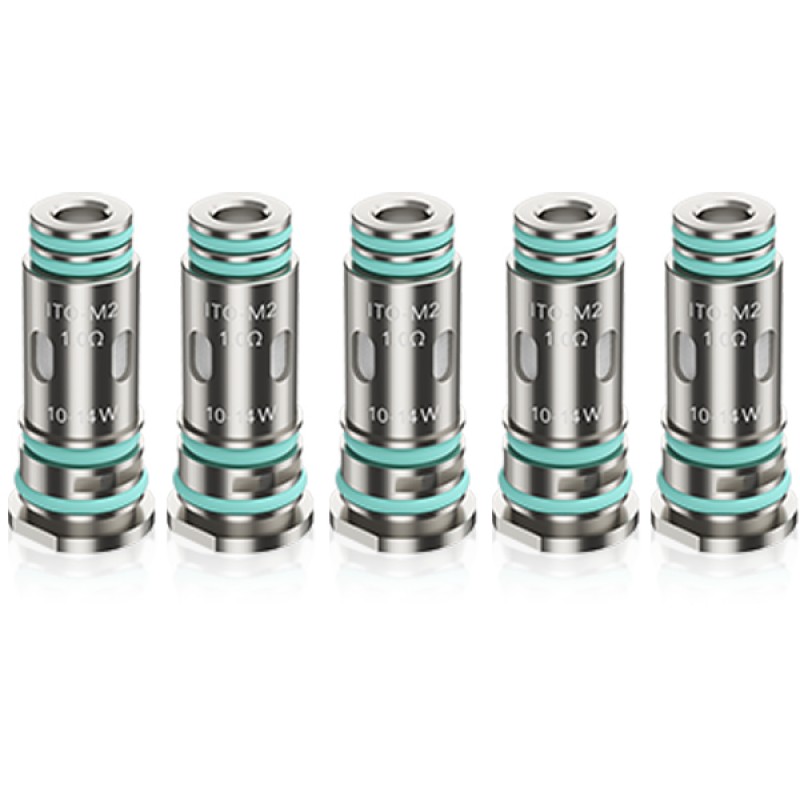 5x Voopoo | Ito-M2 | 1,0 Ohm Verdampferkopf