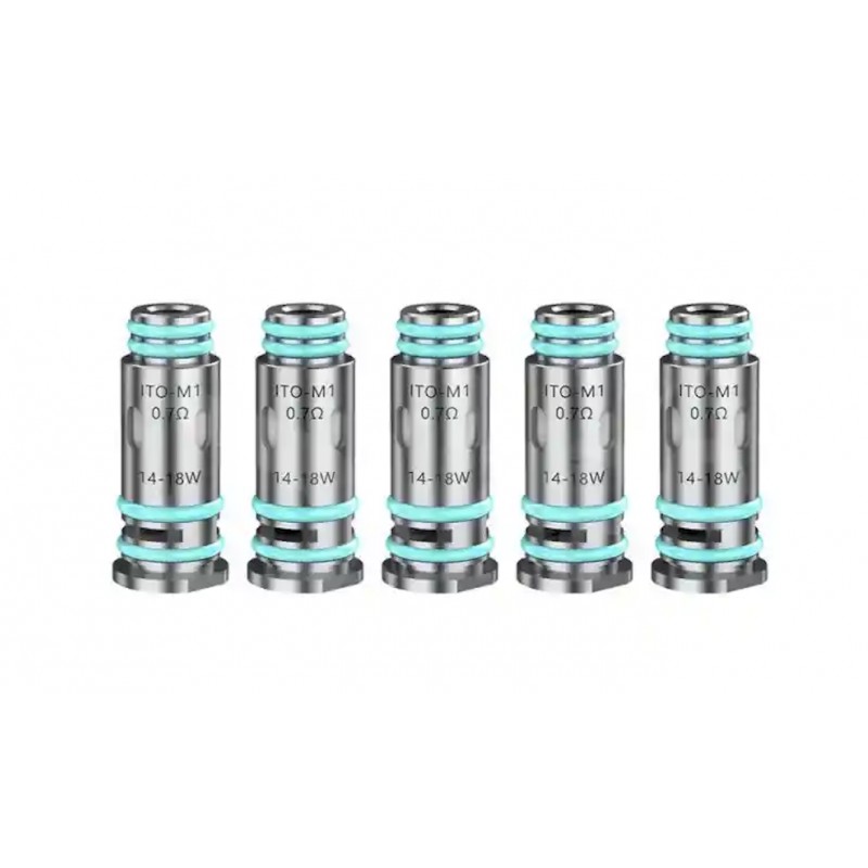 5x Voopoo | Ito-M1 | 0,7 Ohm Verdampferkopf