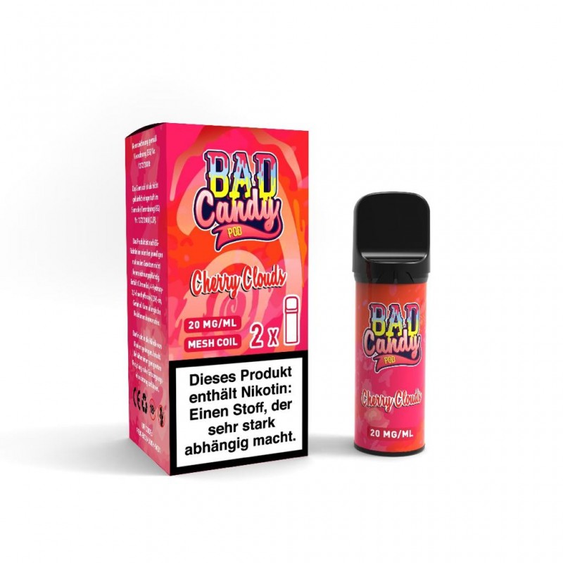 Bad Candy | Pod2Go | Cherry Cloud | Kompatibel mit...