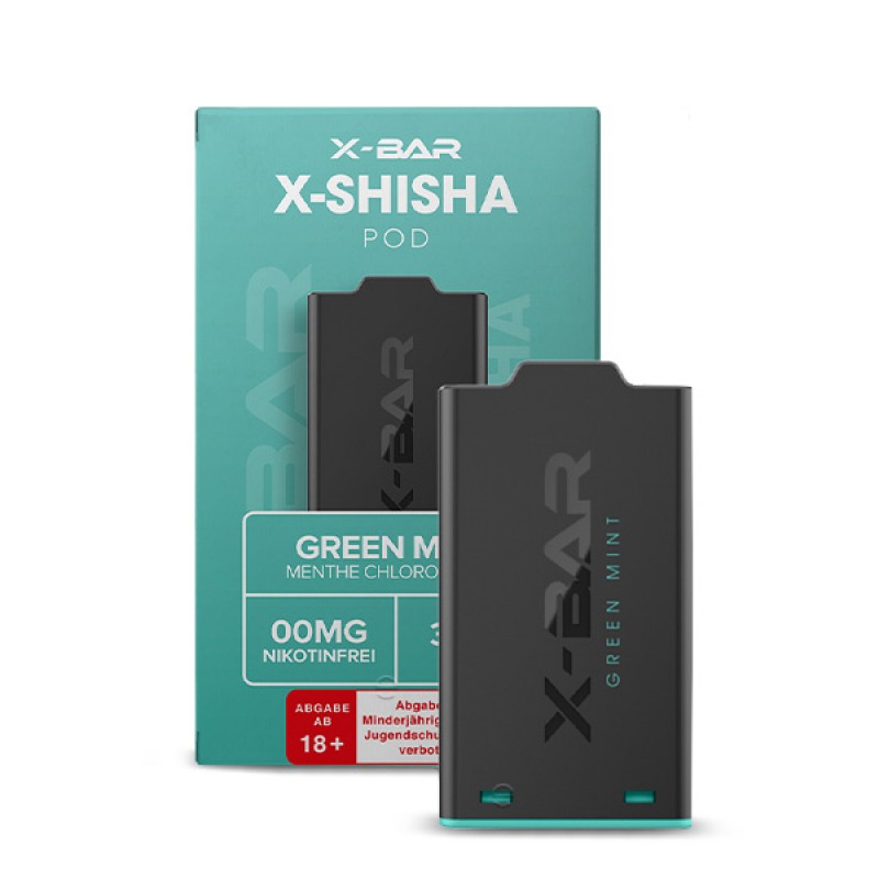 X-Bar | X-Shisha Pod | Green Mint