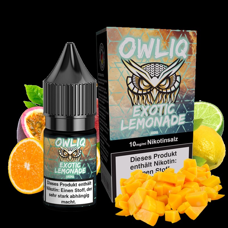 Owliq | Exotic Lemonade | Nikotinsalzliquid 10mg