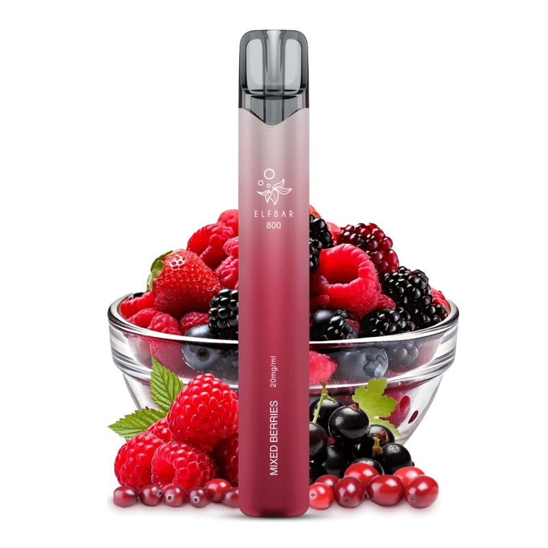 Elfbar 800 | Mixed Berries | Einweg E-Zigarette 20...