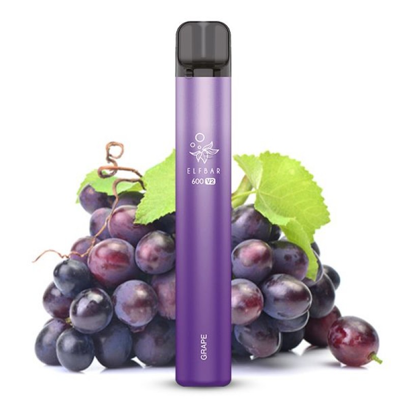 Elfbar 600 V2 | Grape | Einweg E-Zigarette 20mg/ml