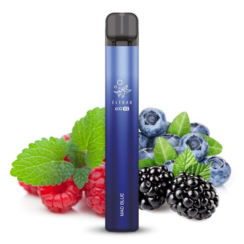 Elfbar 600 V2 | Mad Blue | Einweg E-Zigarette 20mg/ml