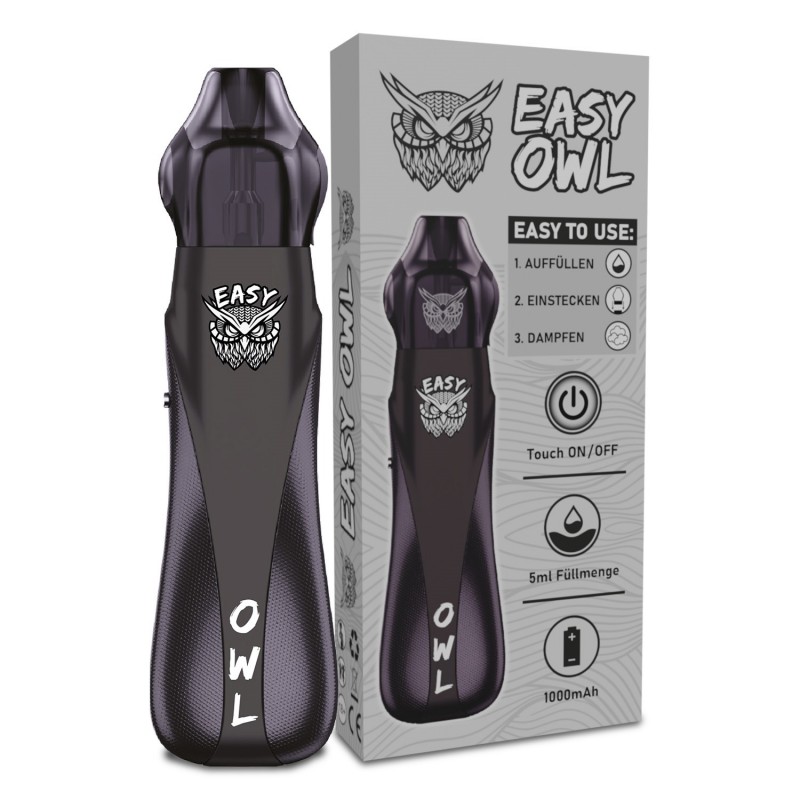 OWL | Easy Owl Black Carbon | Pod Kit
