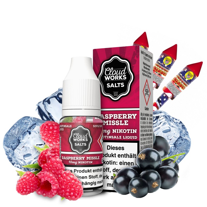 Cloudworks Salts | Overdosed | Raspberry Missile |...