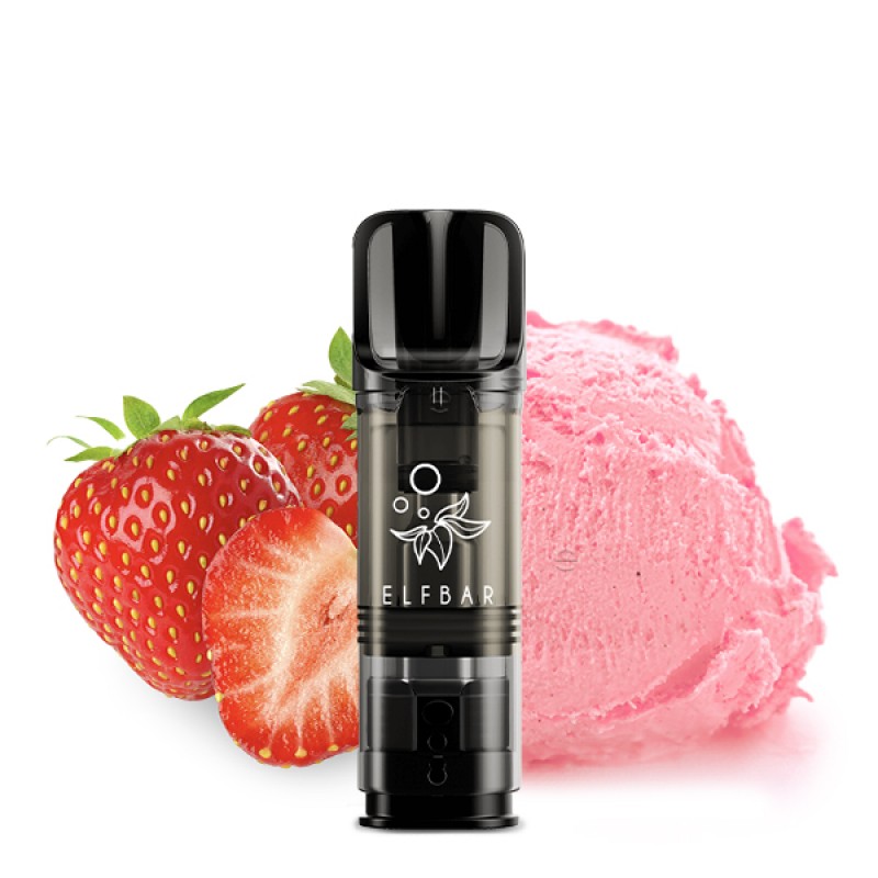 Elfbar | Strawberry Ice Cream | Elfa Pod (2Stück)...