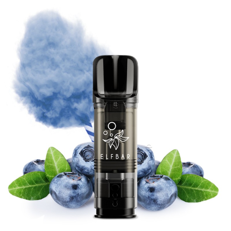 Elfbar | Blueberry Cotton Candy | Elfa Pod (2Stüc...