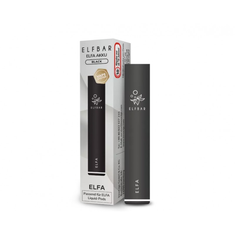 Elfbar | Black | ELFA Akku