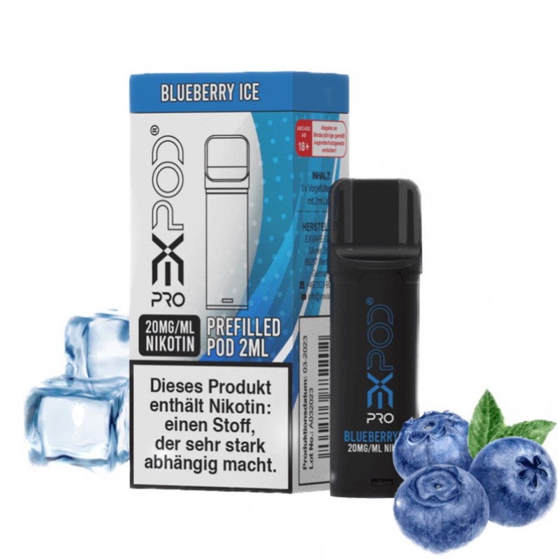 Expod | Pro Pod | Blueberry Ice 20mg | Kompatibel ...
