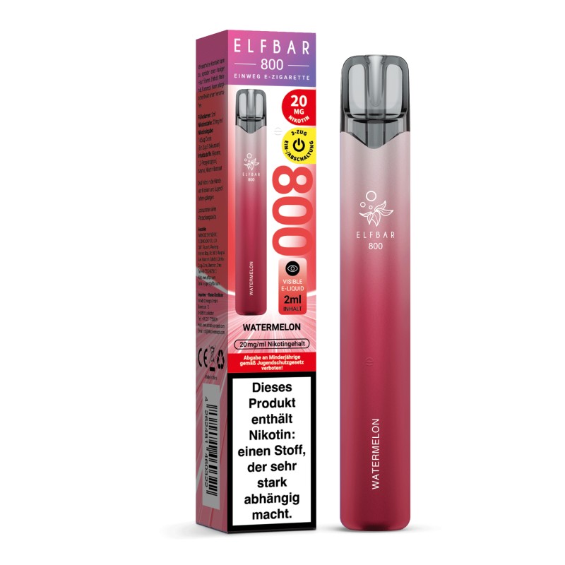 Elfbar 800 | Watermelon | Einweg E-Zigarette 20mg