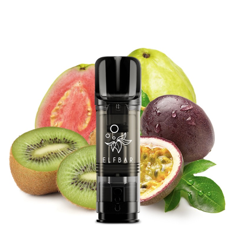 Elfbar | Kiwi Passion Fruit Guava | Elfa Pod (2St...