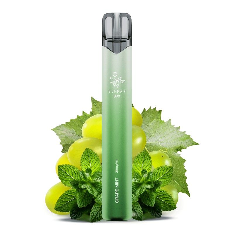 Elfbar 800 | Grape Mint | Einweg E-Zigarette 20mg