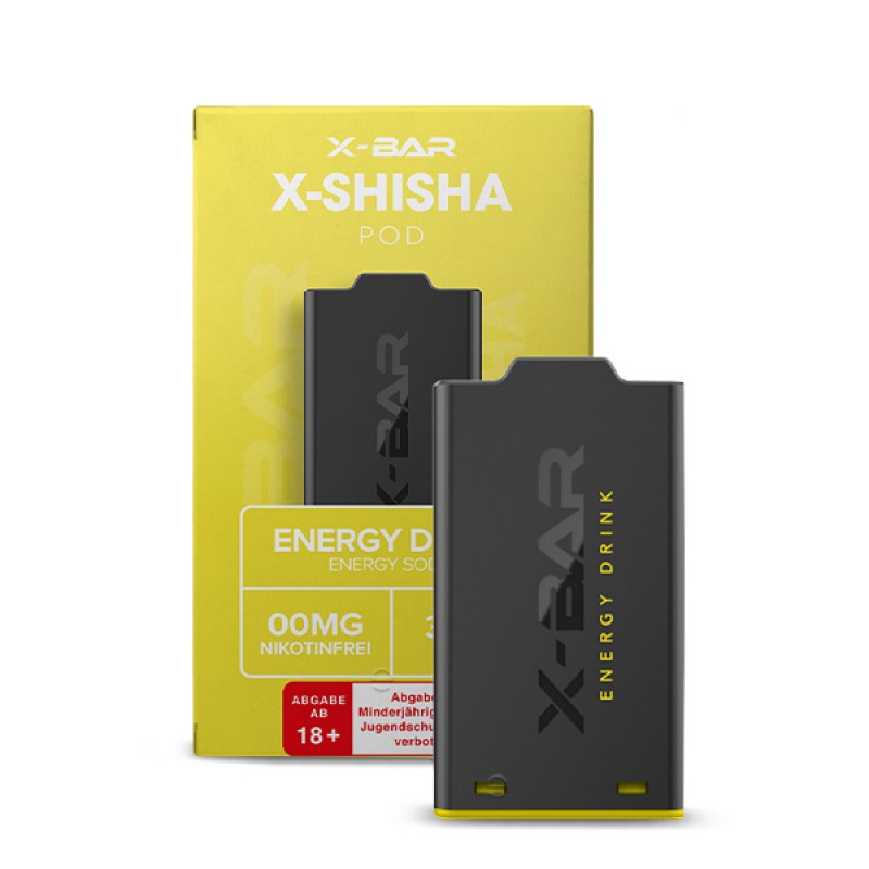 X-Bar | X-Shisha Pod | Energy Drink