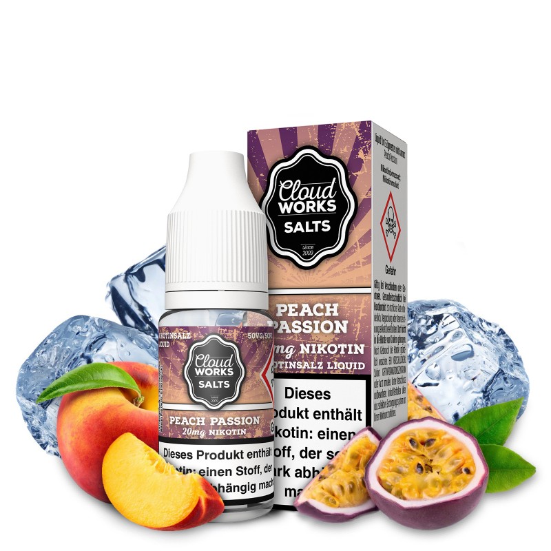 Cloudworks Salts | Overdosed | Peach Passion | Nikotinsalz 20mg