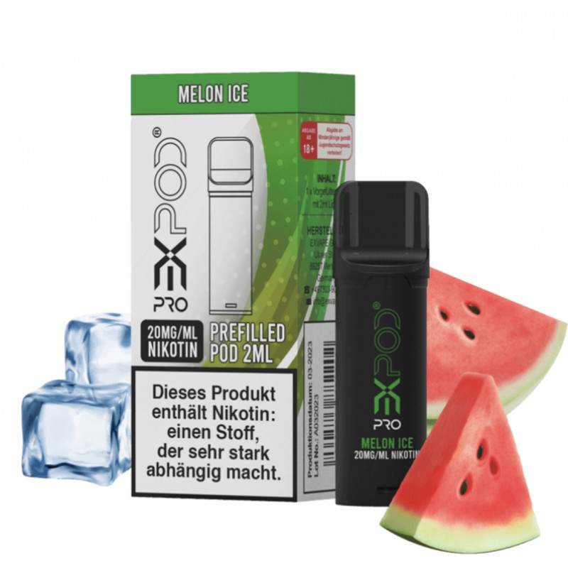 Expod | Pro Pod | Melon Ice 20mg | Kompatibel mit ...
