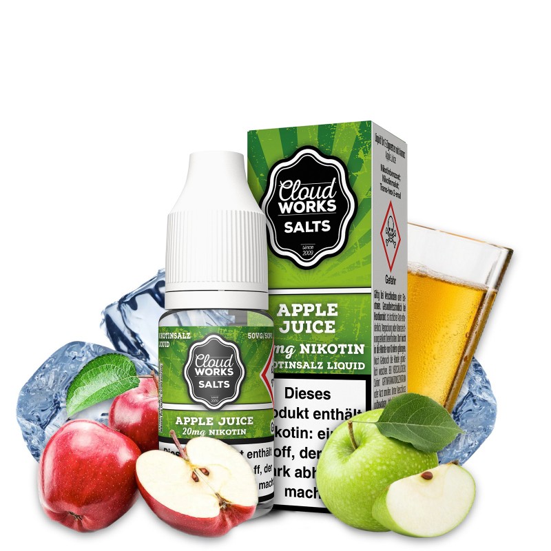 Cloudworks Salts | Overdosed | Apple Juice | Nikot...