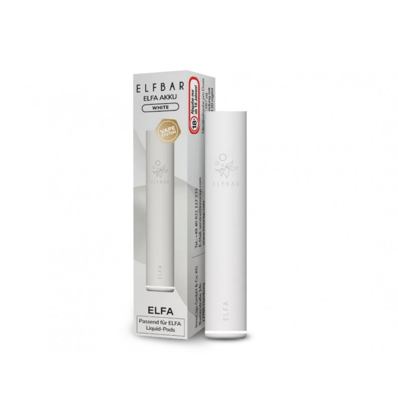 Elfbar | White | ELFA Akku