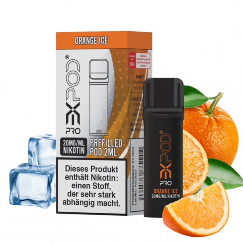 Expod | Pro Pod | Orange Ice 20mg | Kompatibel mit...