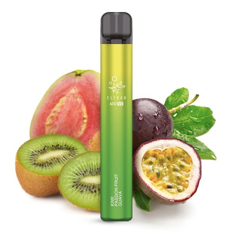 Elfbar 600 V2 | Kiwi Passionfruit Guava | Einweg E...