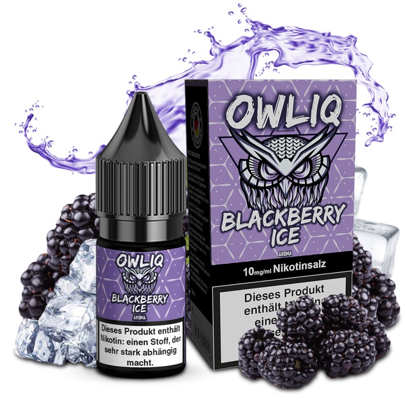 Owliq | Blackberry Ice | Nikotinsalzliquid 10mg