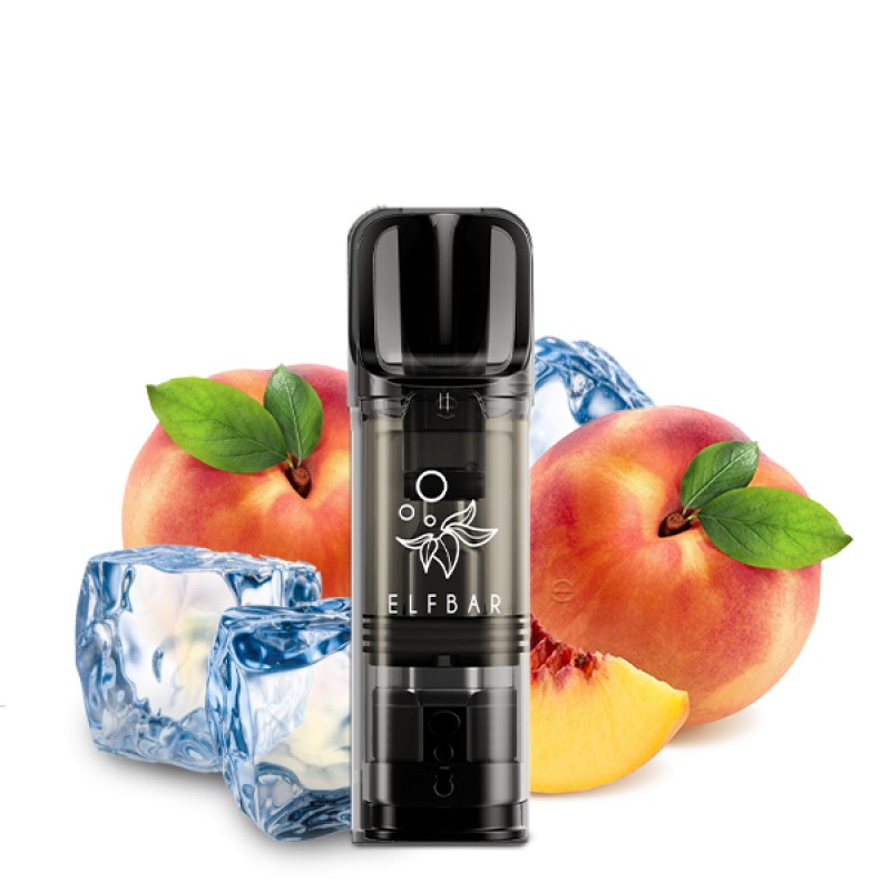 Elfbar | ELFA CP | Peach Ice | 2x Prefilled Pod