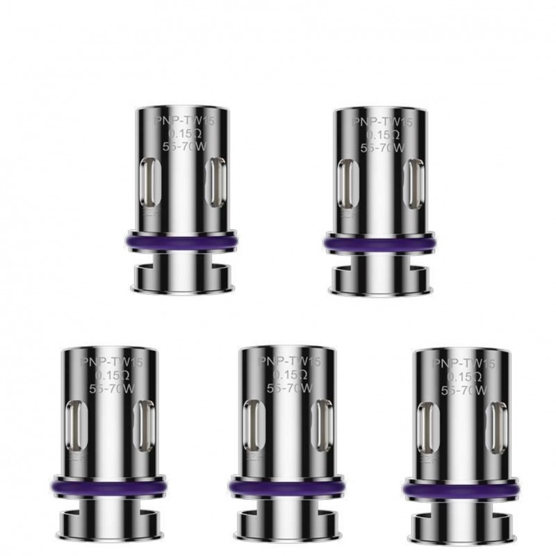 5 x Voopoo | PnP TW15 | Coil 0.15 Ohm