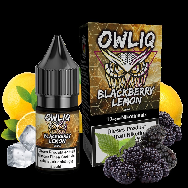 Owliq | Blackberry Lemon | Nikotinsalzliquid 10mg