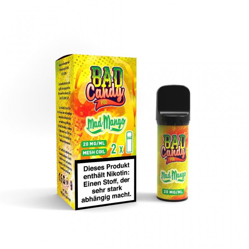 Bad Candy | Pod2Go | Mad Mango | Kompatibel mit El...
