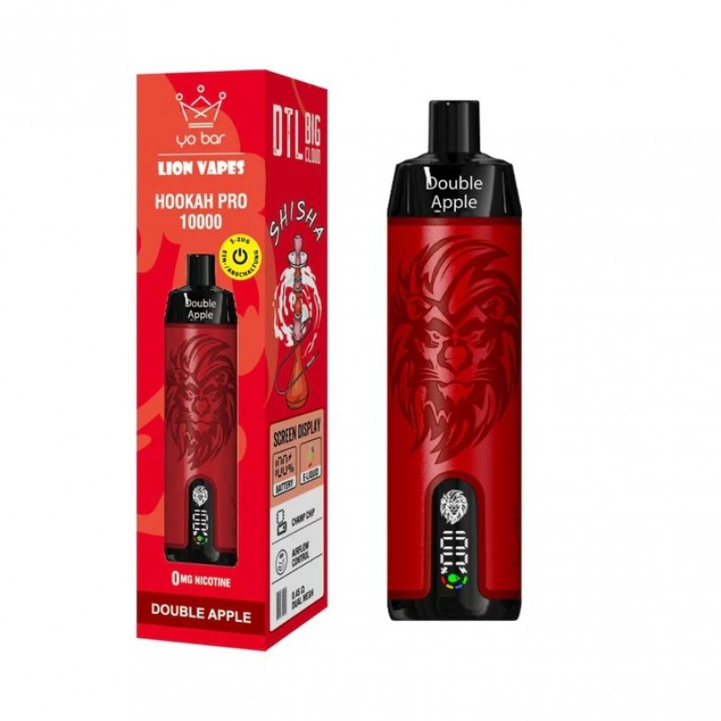 Lion Vapes | Double Apple | Einweg E-Zigarette Nik...