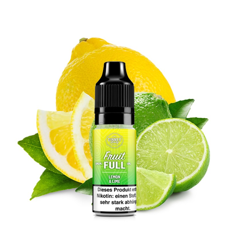 Dinner Lady Fruit Full | Lemon & Lime | Nikotinsal...