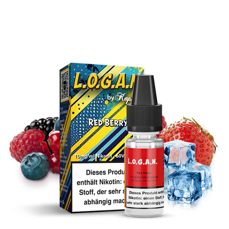 L.O.G.A.N | Red Berries | Nikotinsalz 10mg