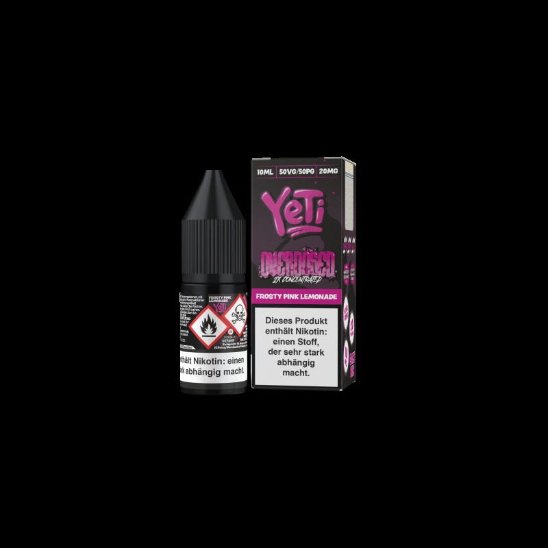Yeti Overdosed 10ml Liquid | Frosty Pink Lemonade ...