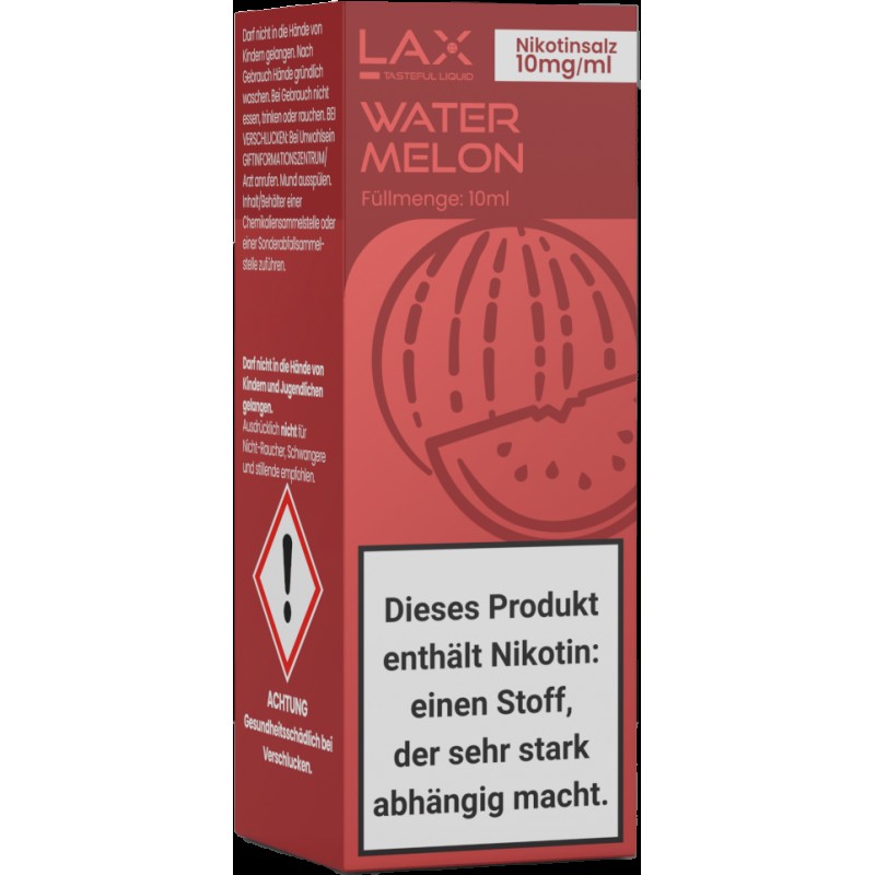 Lax Liquid | Watermelon | 10ml Nikotinsalzliquid 10mg