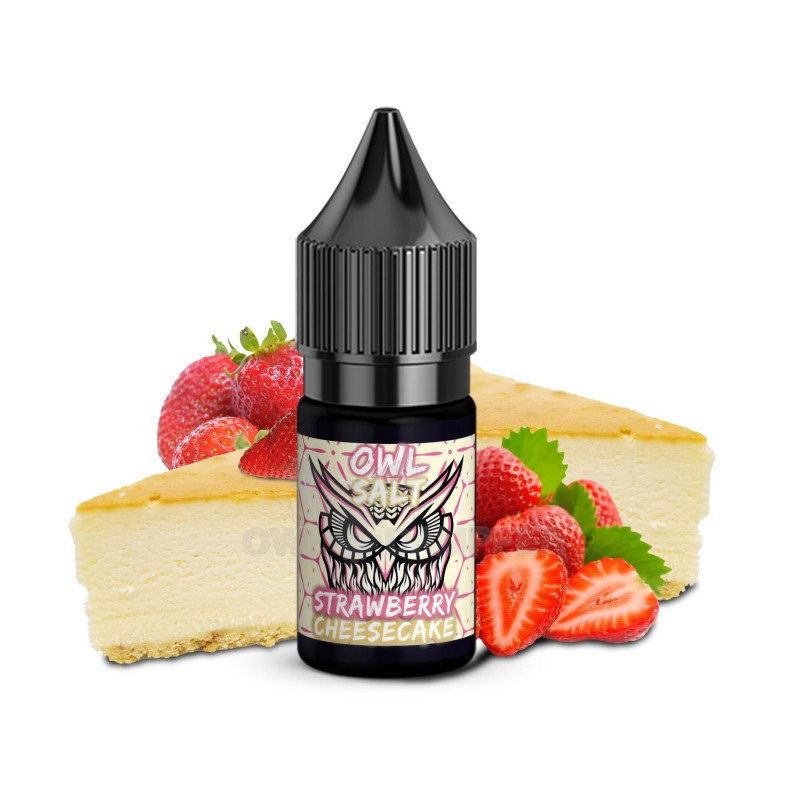 OWL Salt | Strawberry Cheesecake | 10ml Nikotinfre...