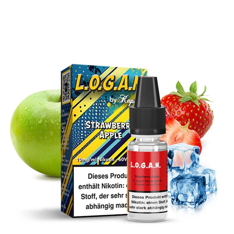 L.O.G.A.N | Strawberry & Apple | Nikotinsalz 20mg