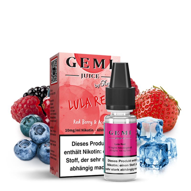 Gemi Juice | Lula Red | Nikotinsalz 10mg