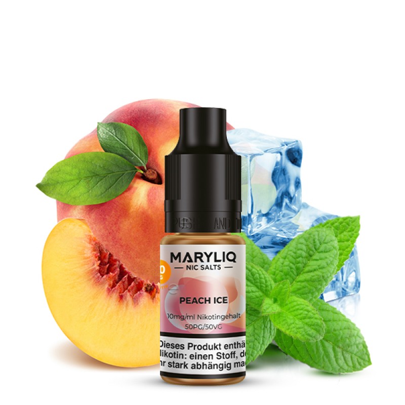 Lost Mary | Maryliq | Peach Ice 10ml | 10mg Nikoti...