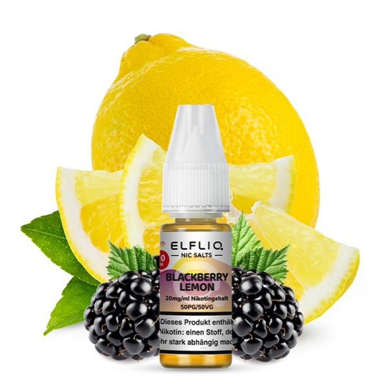 Elfliq by Elfbar | Blackberry Lemon | Nikotinsalz ...