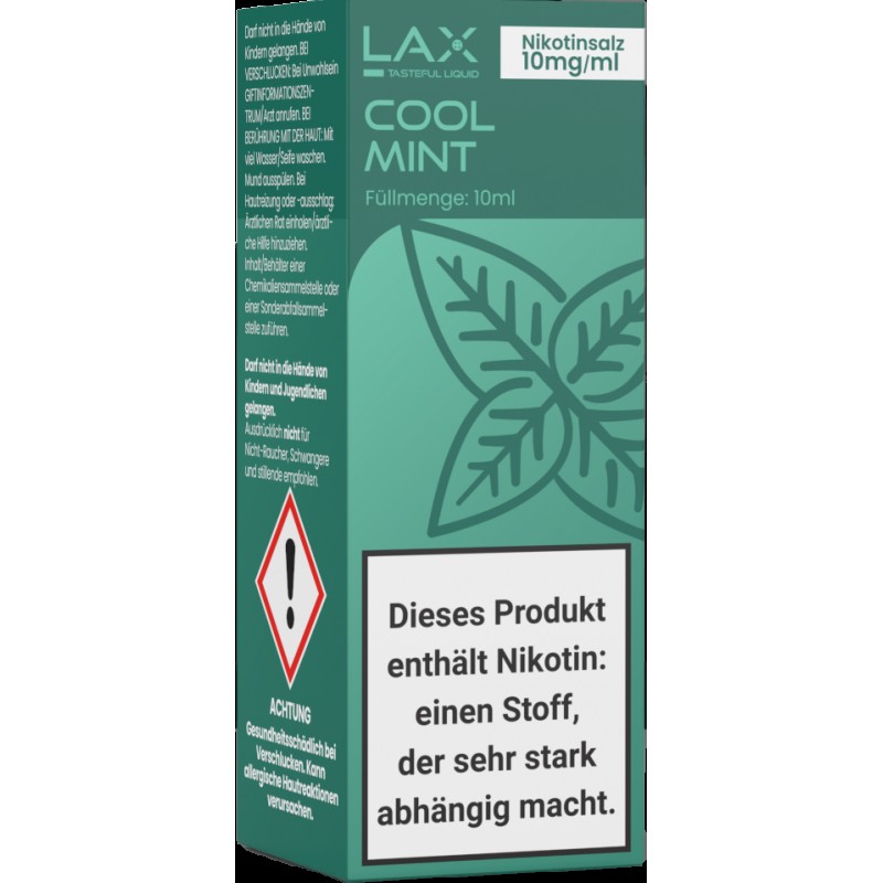 Lax Liquid | Cool Mint | 10ml Liquid 3mg
