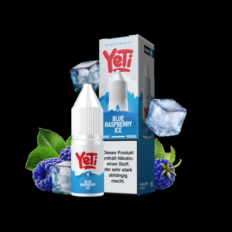 Yeti Summit | Blue Raspberry Ice | 10ml Nikotinsal...
