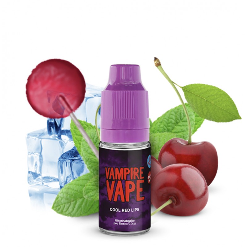 Vampire Vapes | Cool Red Lips | Liquid 10ml