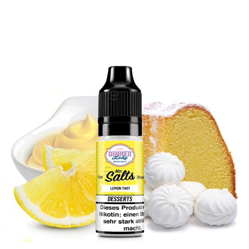 Dinner Lady | Lemon Tart | 10ml Nikotinsalzliquid ...